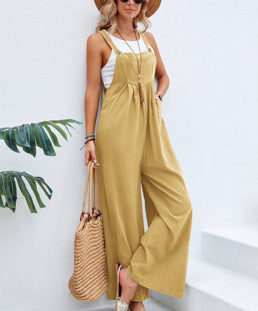 Women’s Casual Bib Overalls Jumpsuit