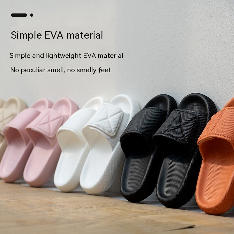 Velcro Platform EVA Summer Bath Slippers