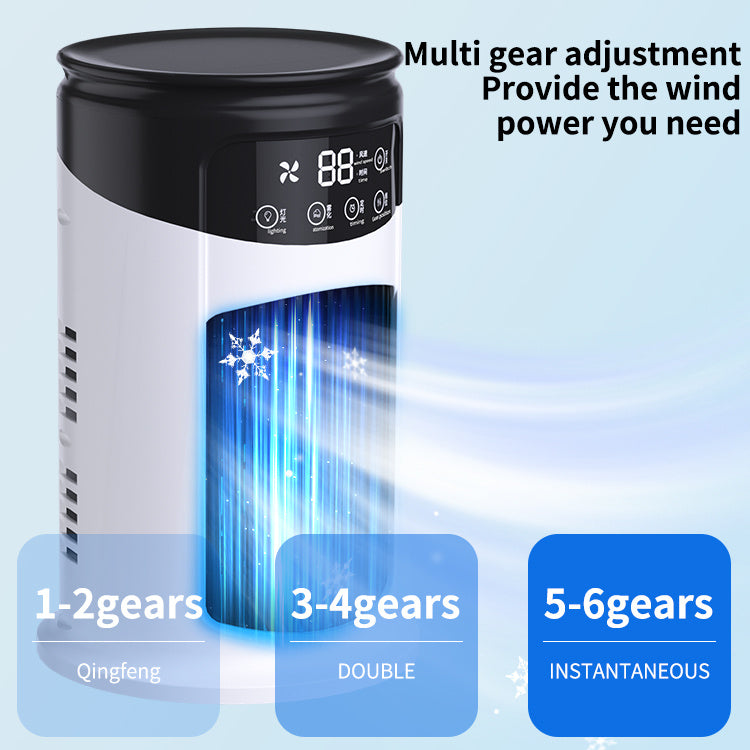 Compact Desktop Air Cooler for Home