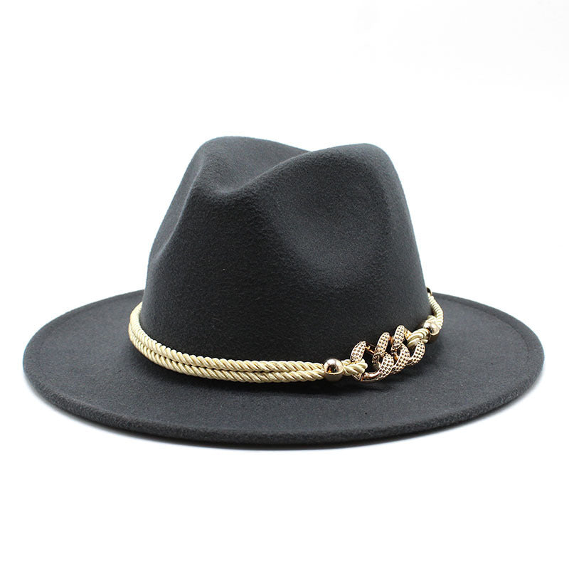 Britischer Vintage-Fedora-Hut für Damen