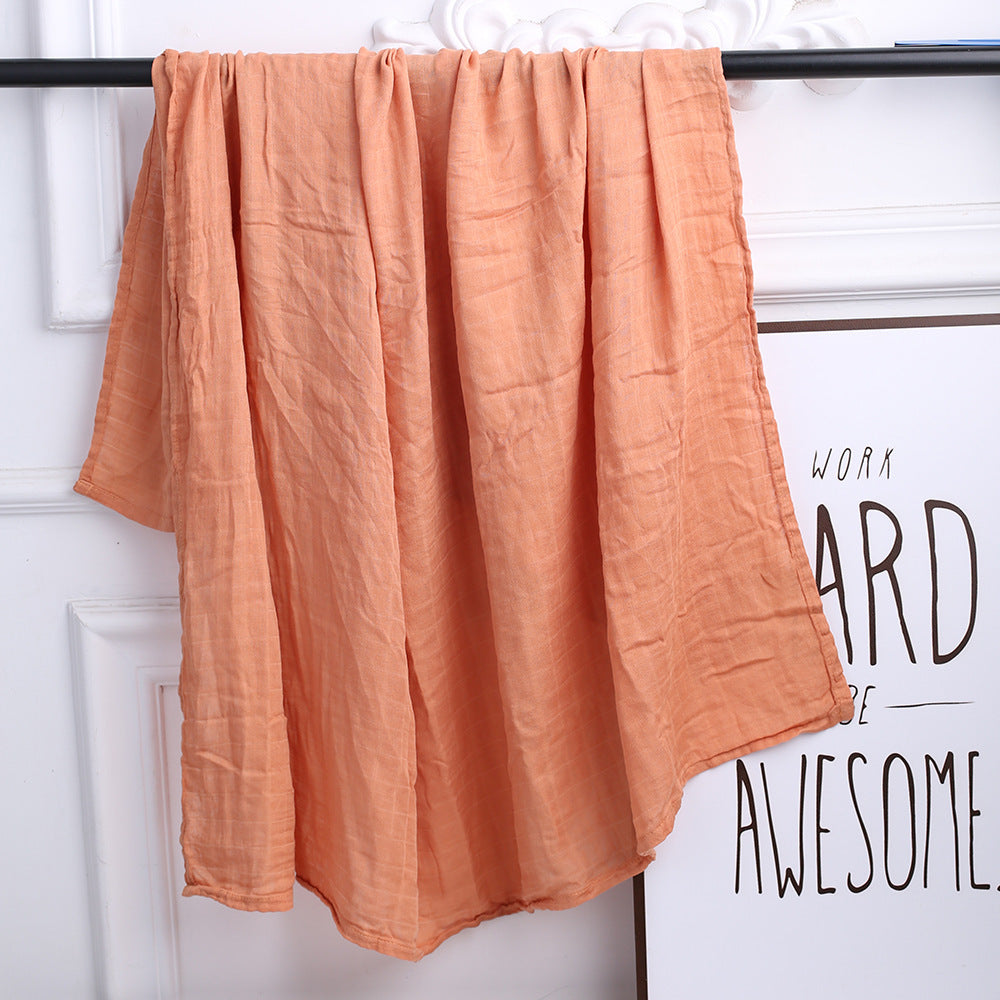 Gauze Bamboo Cotton Dyed Bath Towel