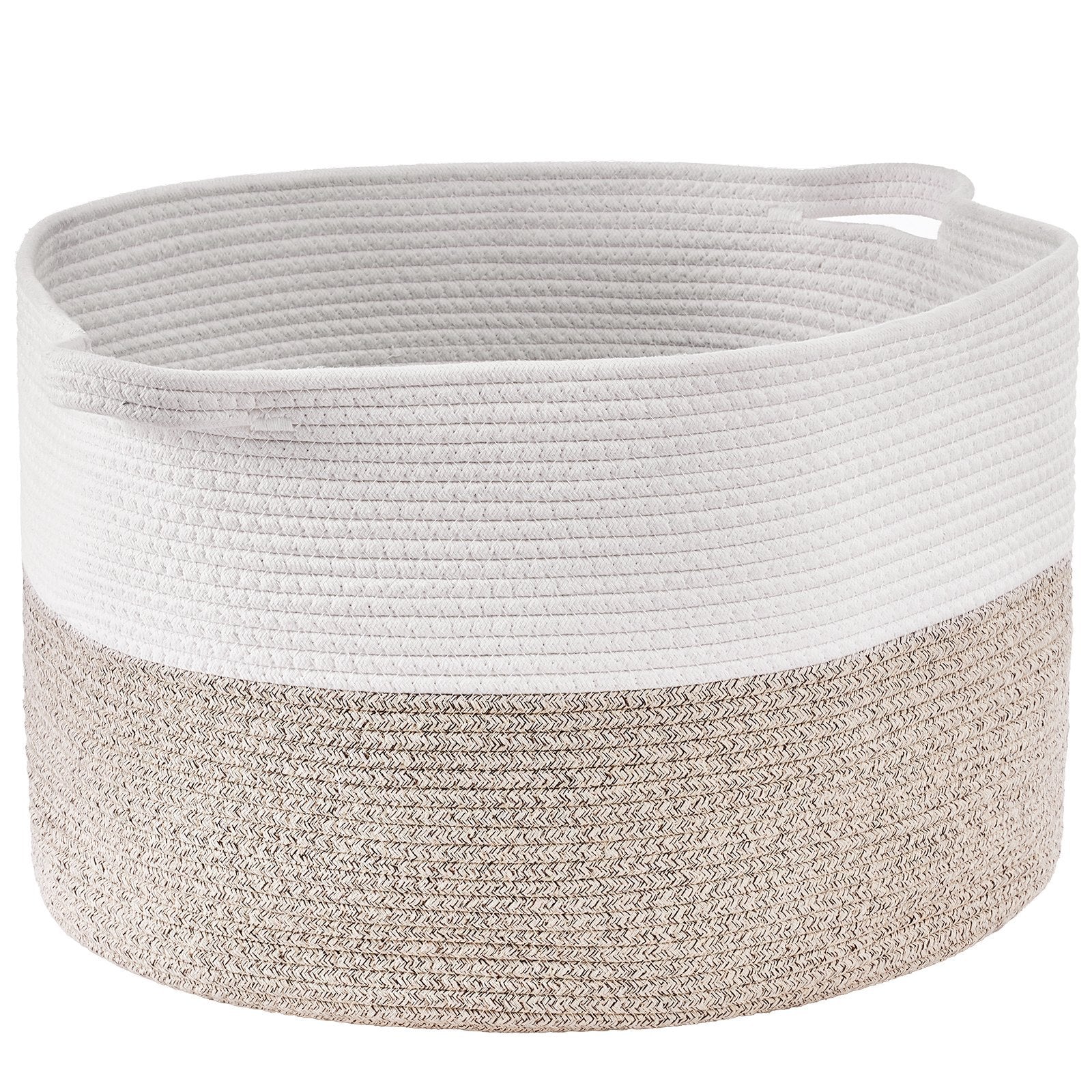 VEVOR 87L Cotton Rope Storage Basket
