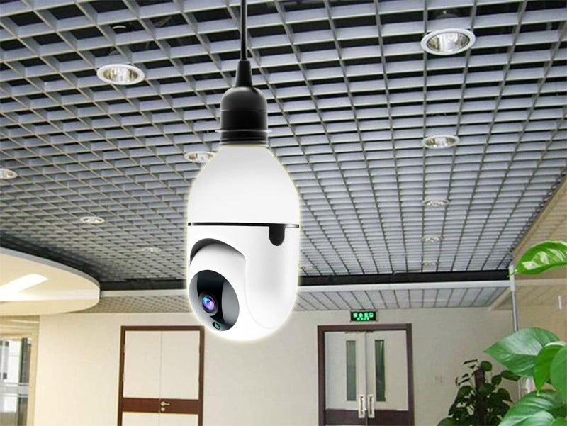 Bulb Shaking Head WiFi Security Cam