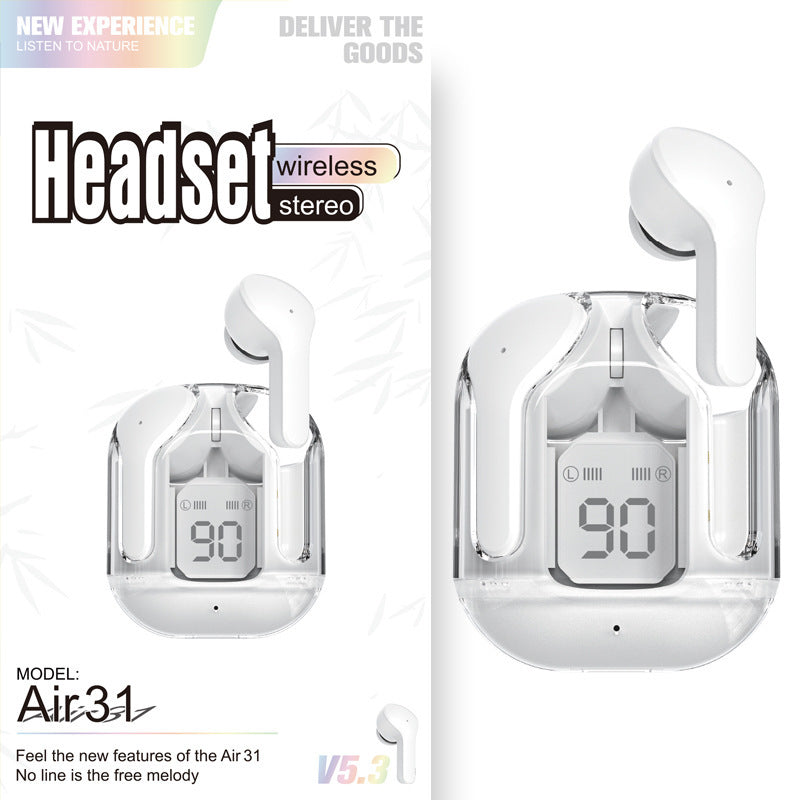 Mini Transparent Bluetooth Headset ENC