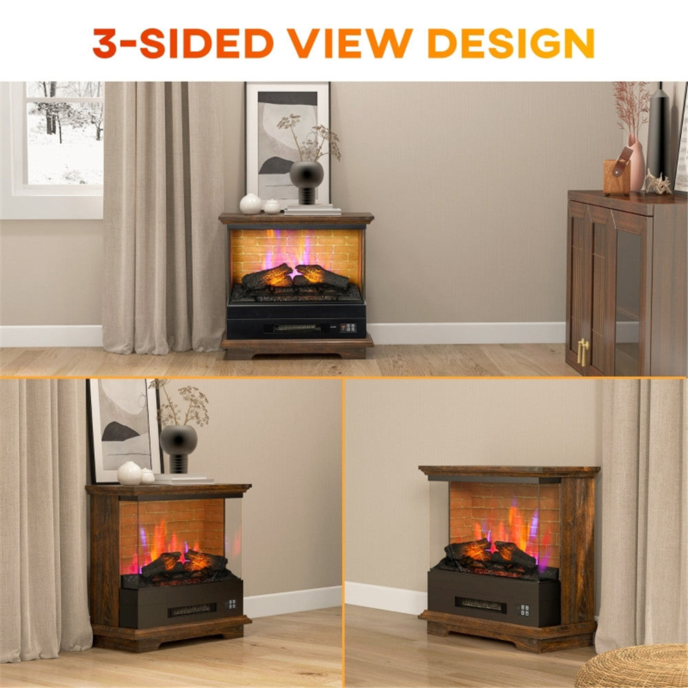 1400W Electric Fireplace Heater