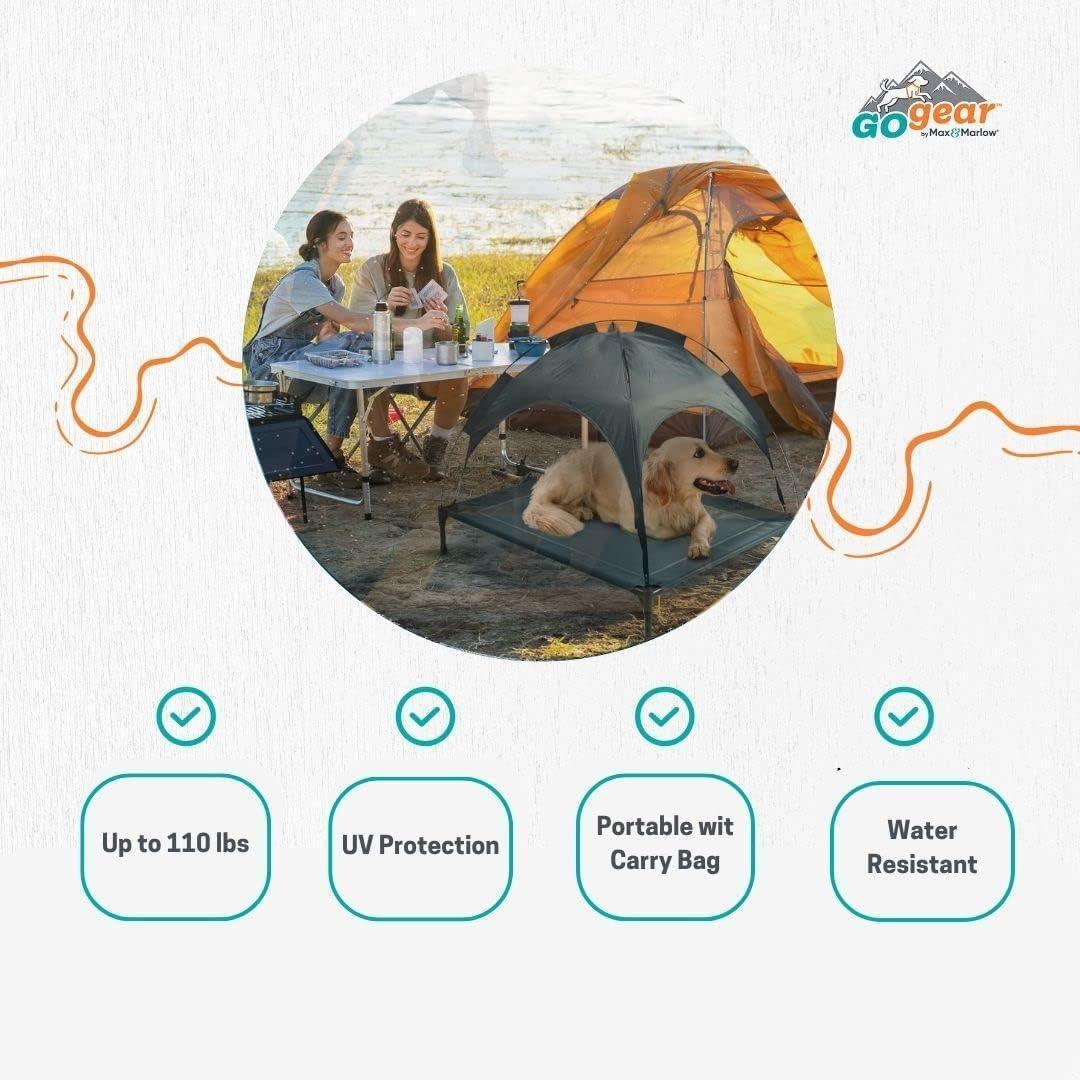 Pet Dog Bed With Awning