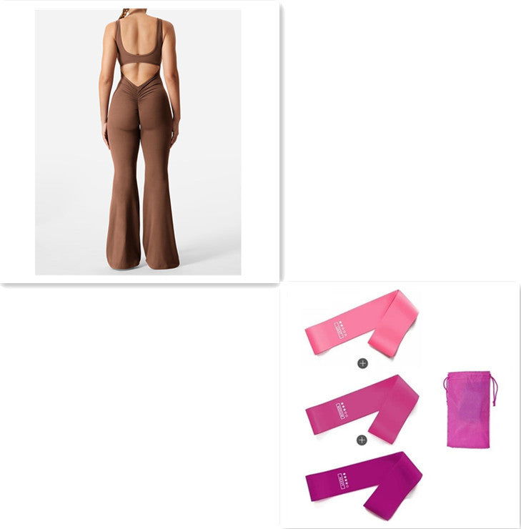 Combinaison slim dos nu à effet rehausseur de hanches
