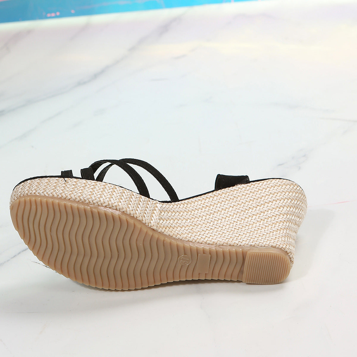 Damenmode Keil Persönlichkeit Sandalen