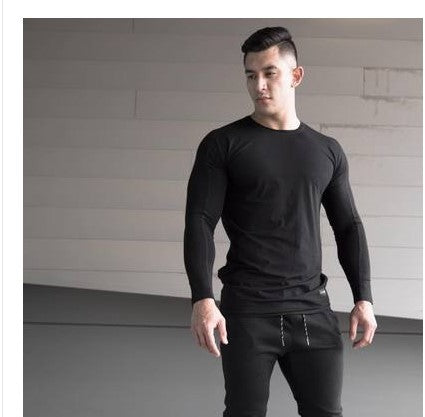 T-shirt d'entraînement à manches longues pour homme