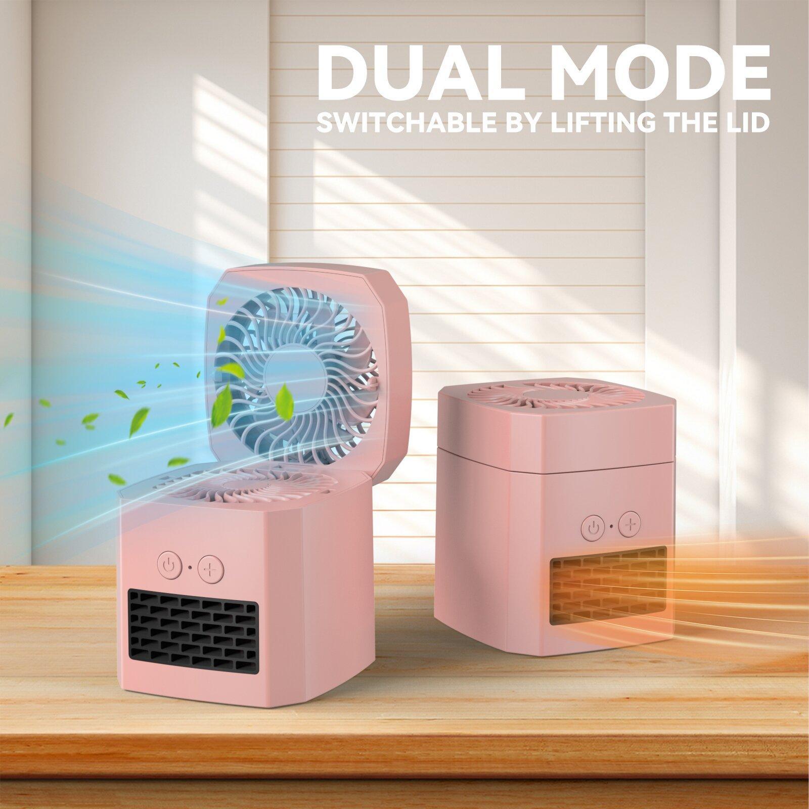 Dual Cooling & Heating Fan for Home Comfort