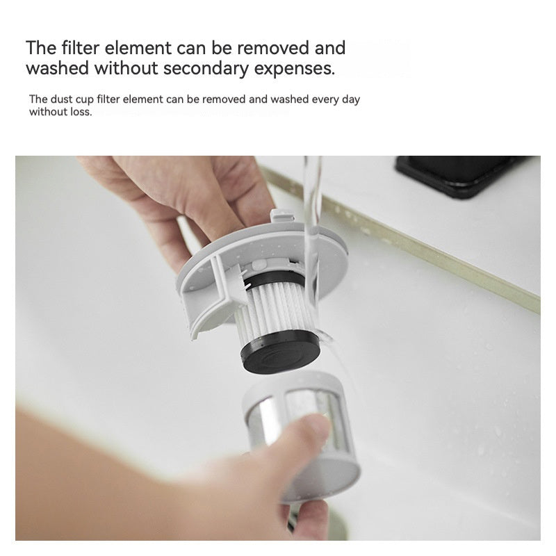 Tragbarer wiederaufladbarer Staubsauger