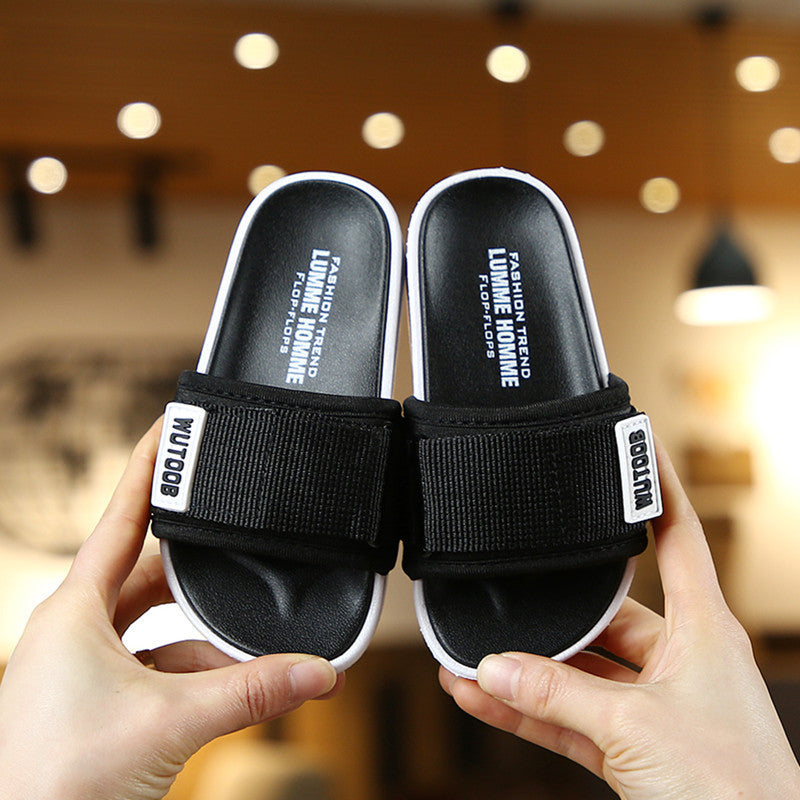 Kids Ribbon Strap Sandals Unisex