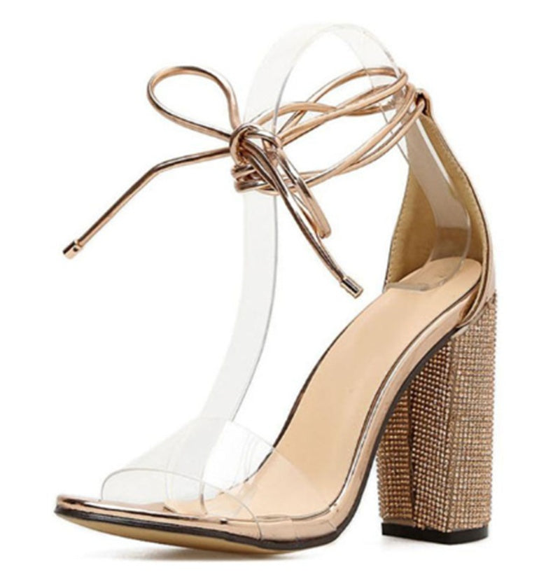 Thick Heel Summer Sandals for Women