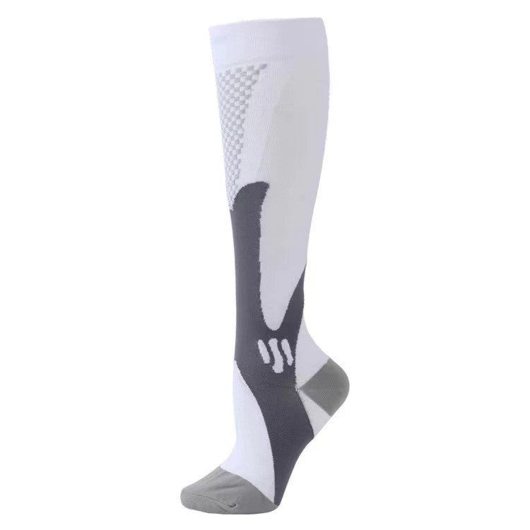 Chaussettes de compression élastiques pour le sport
