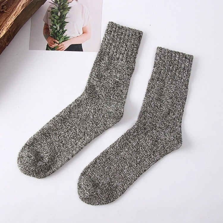 Men’s Cozy Winter Wool Socks