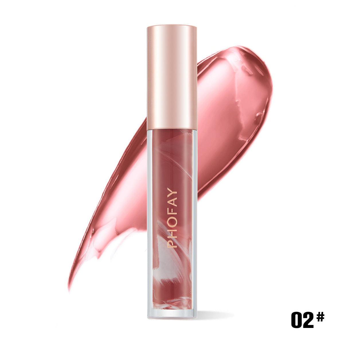 PHOFAY Rose Glow Lip Gloss