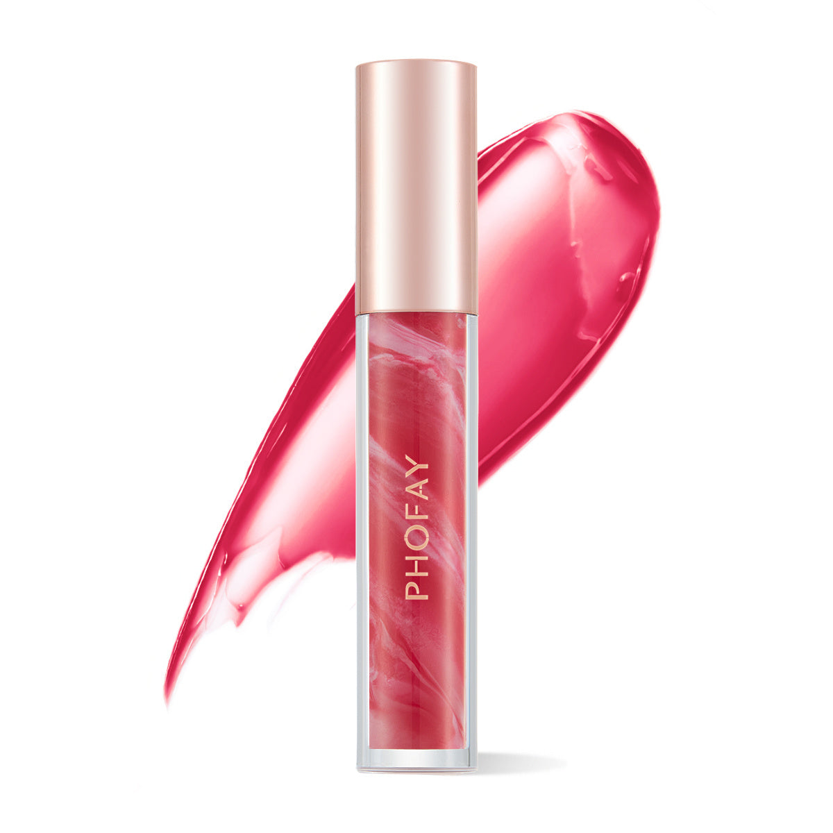 PHOFAY Rose Glow Lipgloss