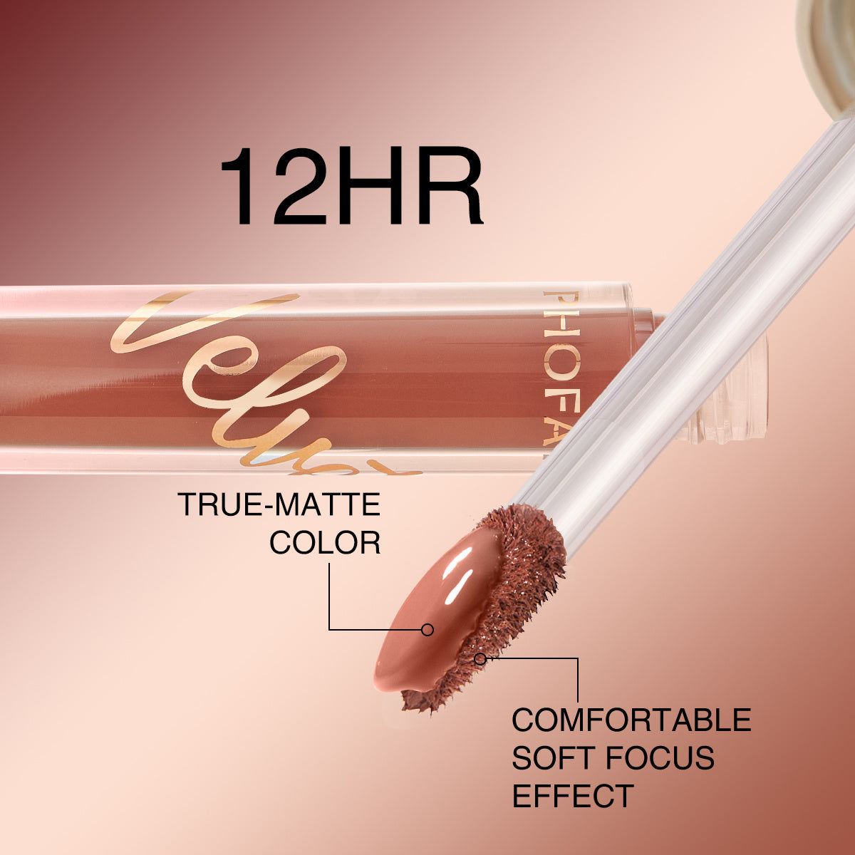 PHOFAY Soft Velvet Lip Gloss