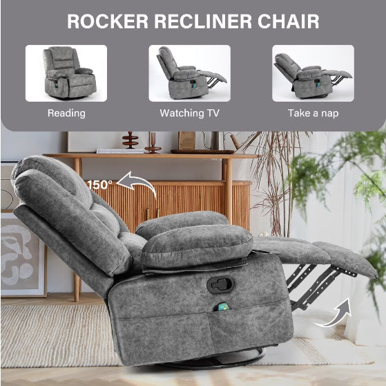 Lounge Sofa Sessel mit Massageheizung