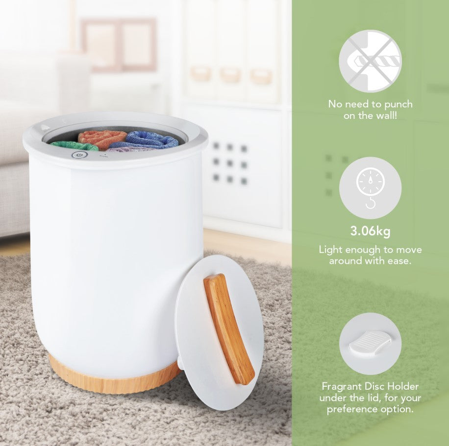 Compact Plastic Electric Towel Warmer