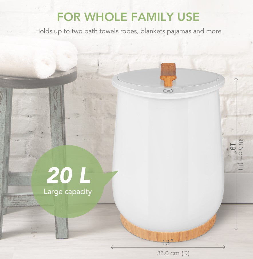 Compact Plastic Electric Towel Warmer