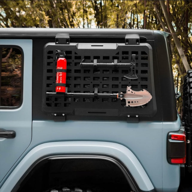 4-türige Heckscheibenschutzverkleidung – Fahrerseite