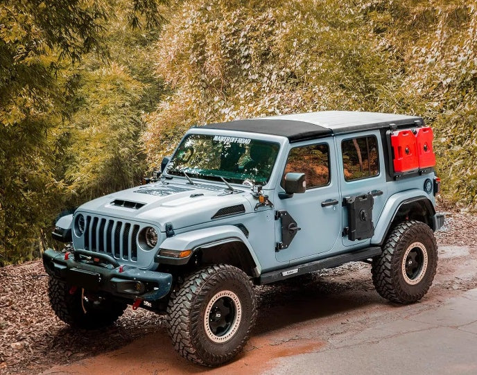 4-türige Heckscheibenschutzverkleidung – Fahrerseite