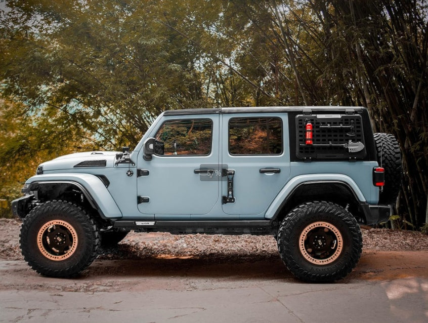 4-türige Heckscheibenschutzverkleidung – Fahrerseite