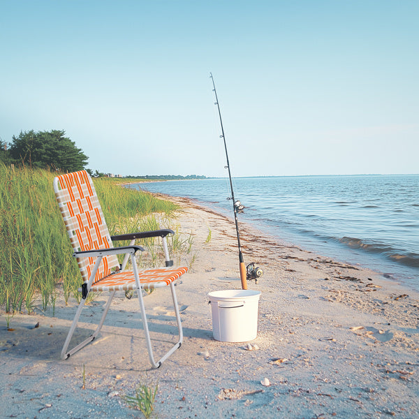 2pcs Folding Beach Chairs – Portable Set