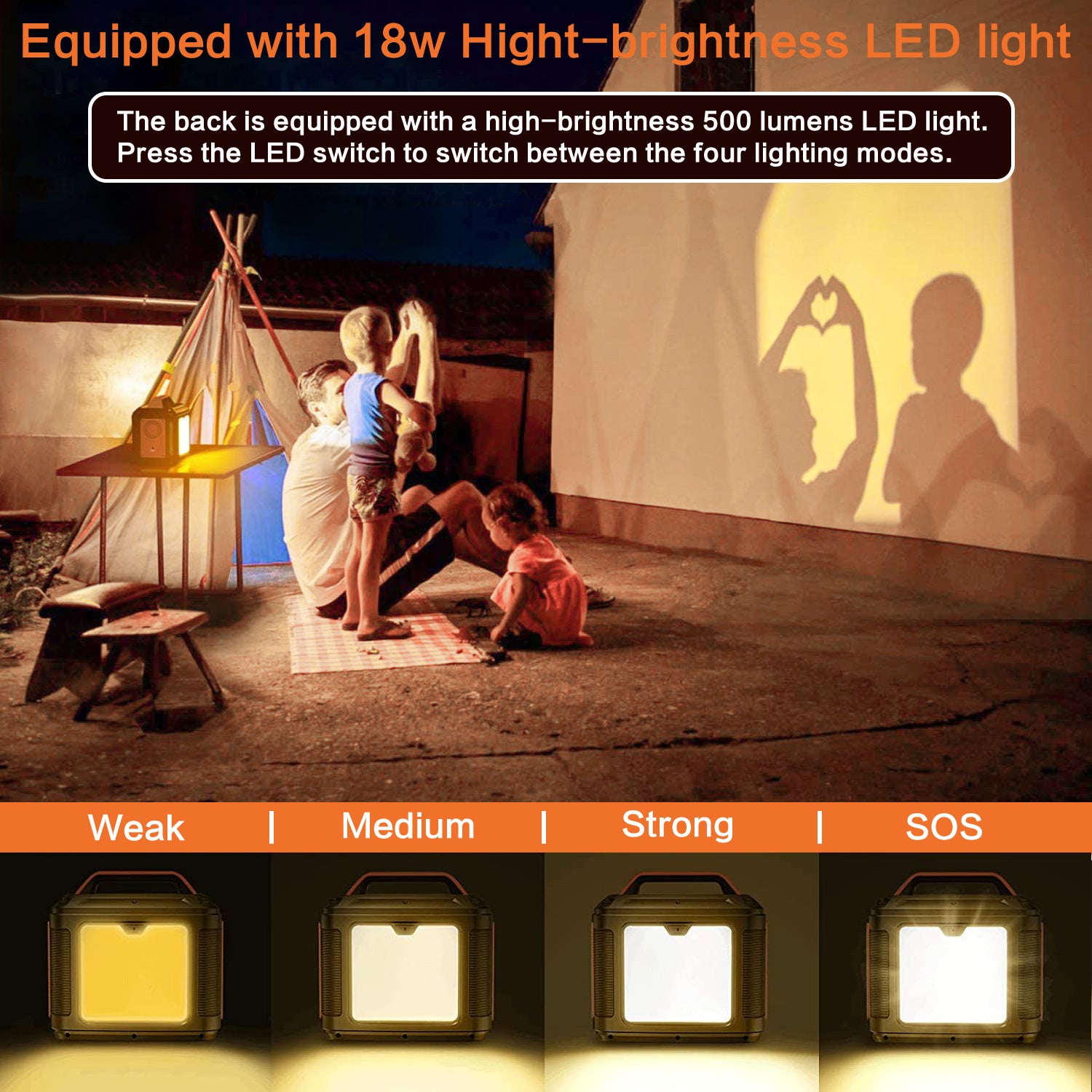 Tragbares Kraftwerk P302 mit US-Stecker