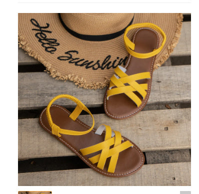 Women’s Round Toe Flat Sandals