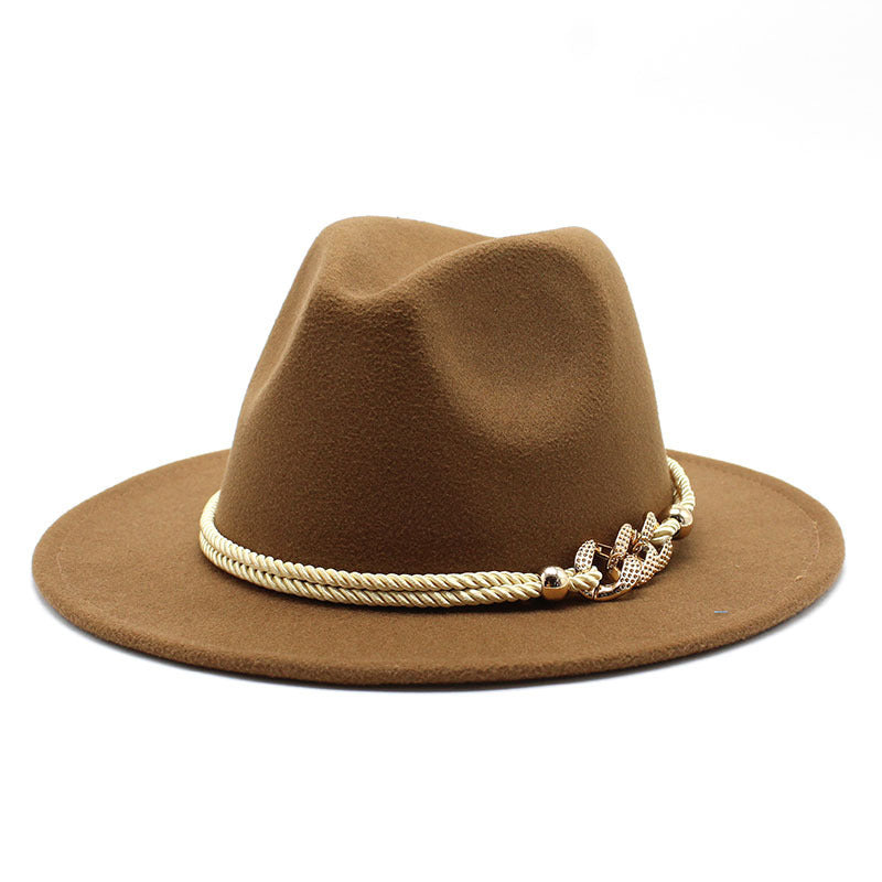Britischer Vintage-Fedora-Hut für Damen