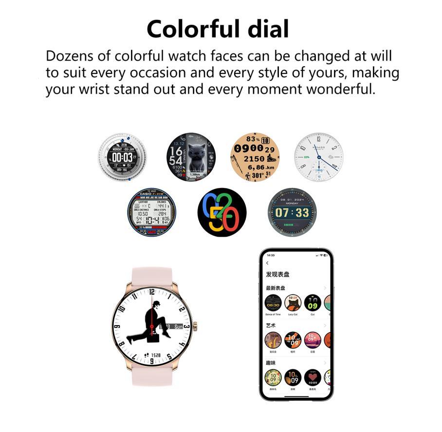 Ultraflache AMOLED-Smartwatch