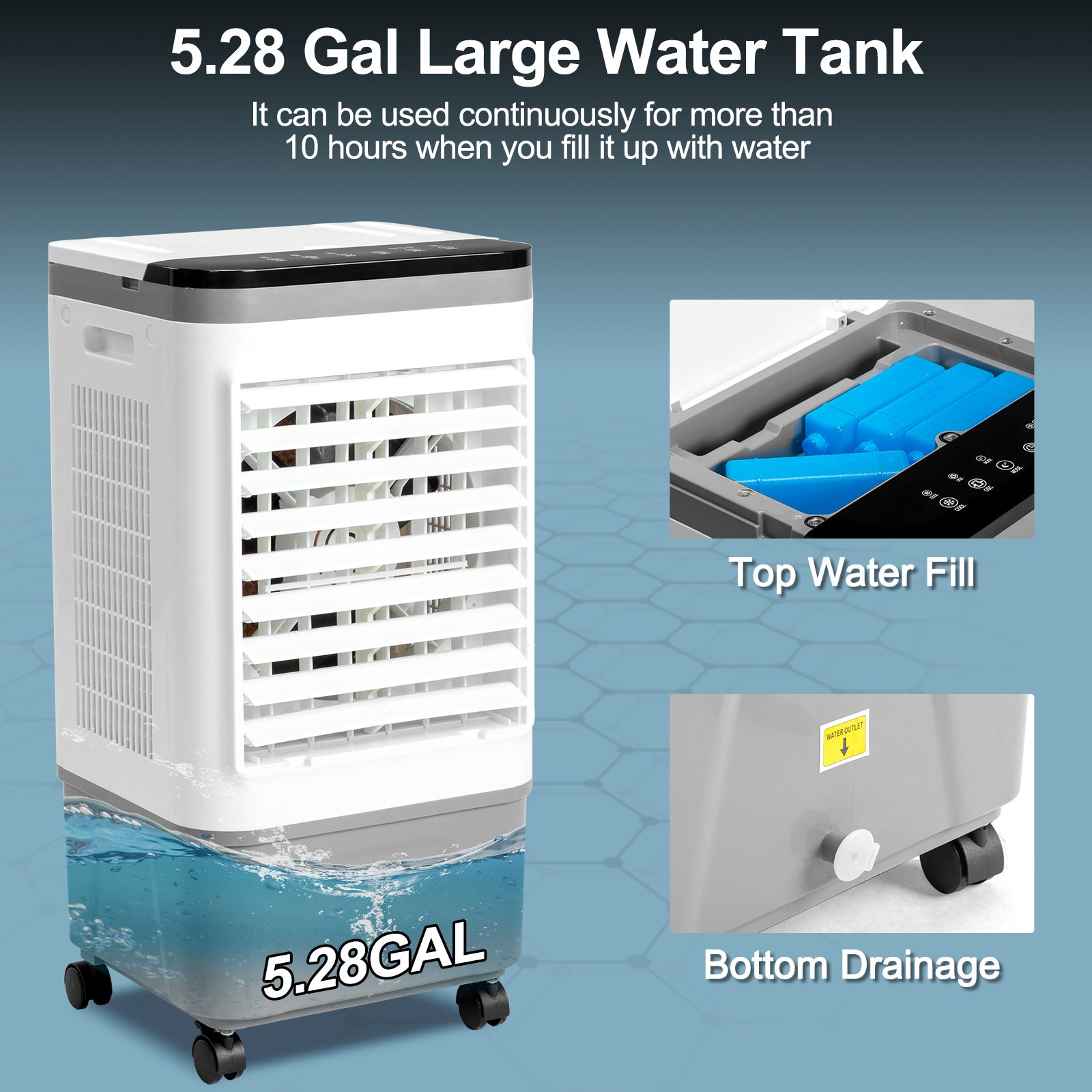 American 3-in-1 Evaporative Air Cooler