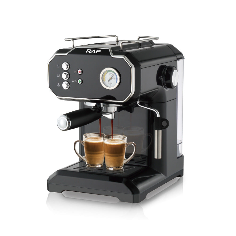 Compact Semi-Auto Steam Coffee Machine