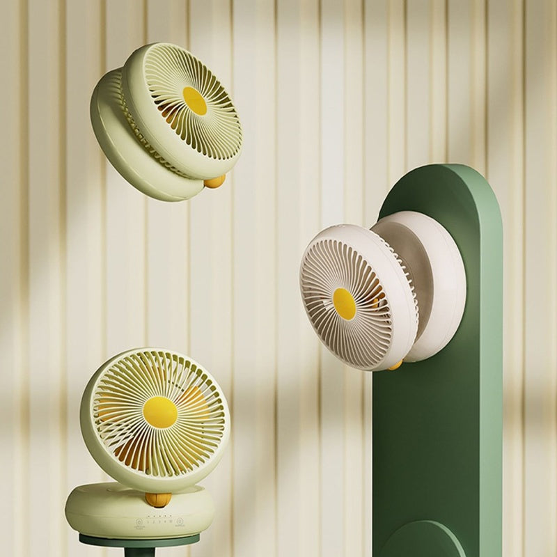 Rechargeable Foldable Table Fan w/ Remote