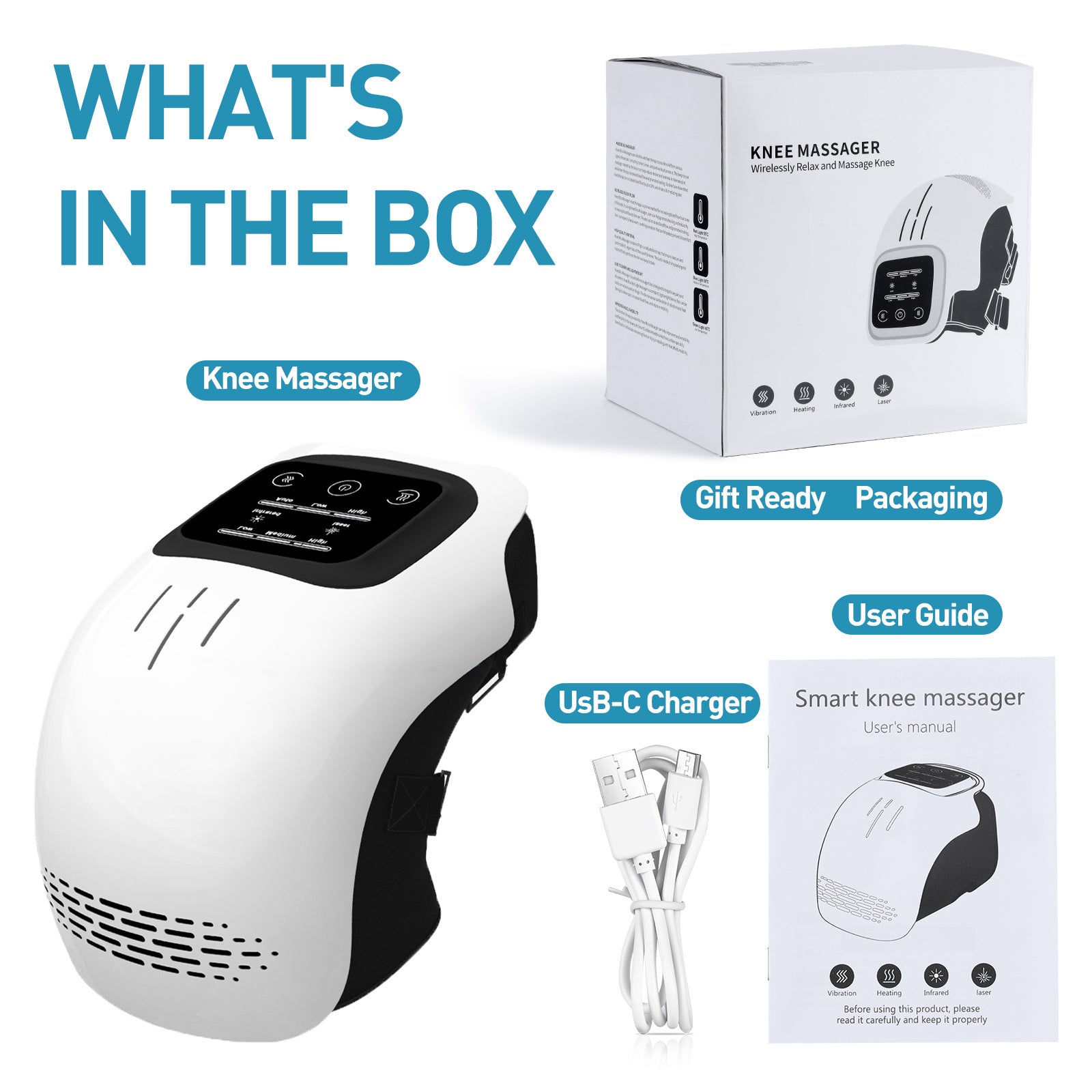 Kniemassagegerät zur Schmerzlinderung und Genesung