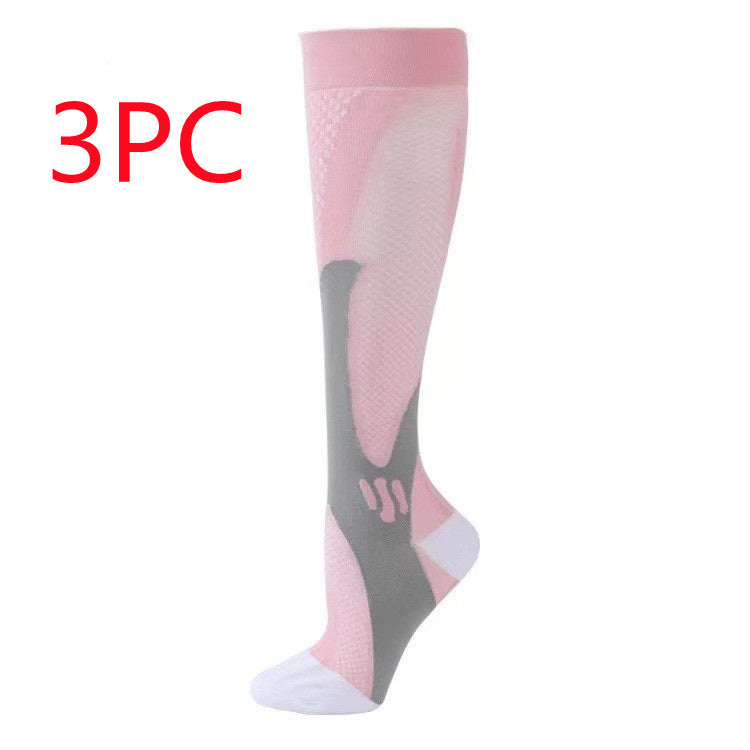 Chaussettes de compression élastiques pour le sport