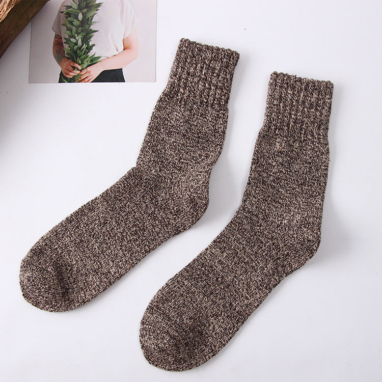 Men’s Cozy Winter Wool Socks