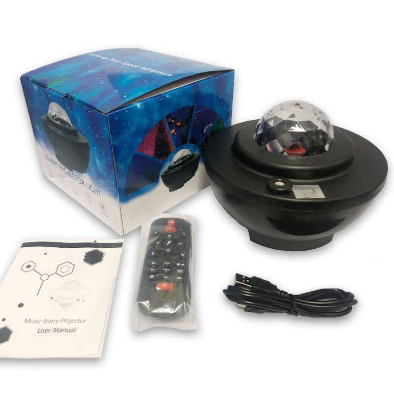 USB Music LED Night Light Speaker