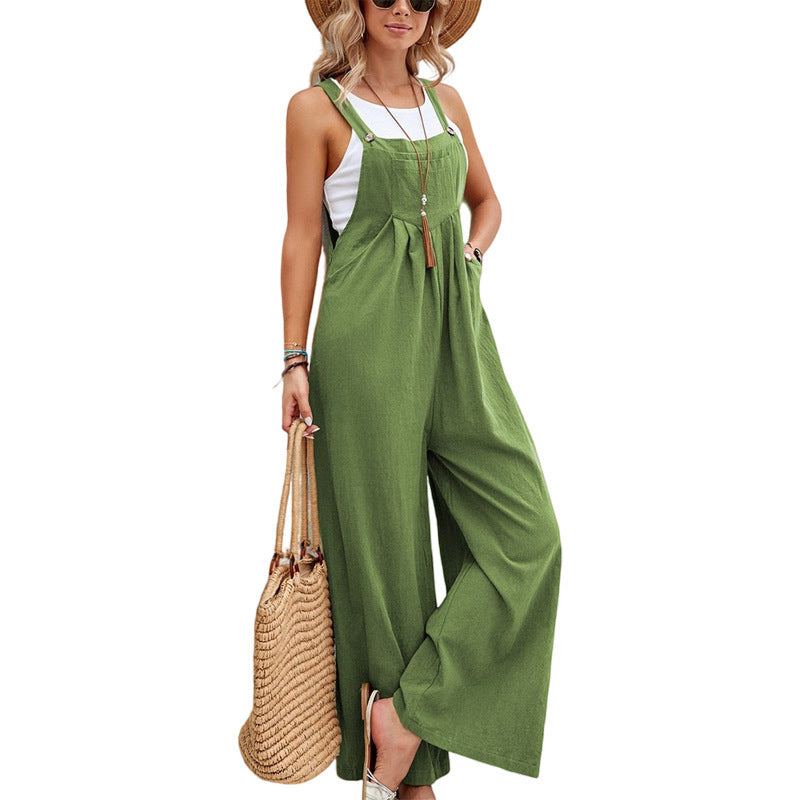 Women’s Casual Bib Overalls Jumpsuit