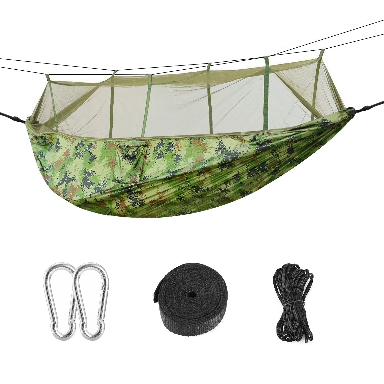 Camping-Hängematte mit Netz