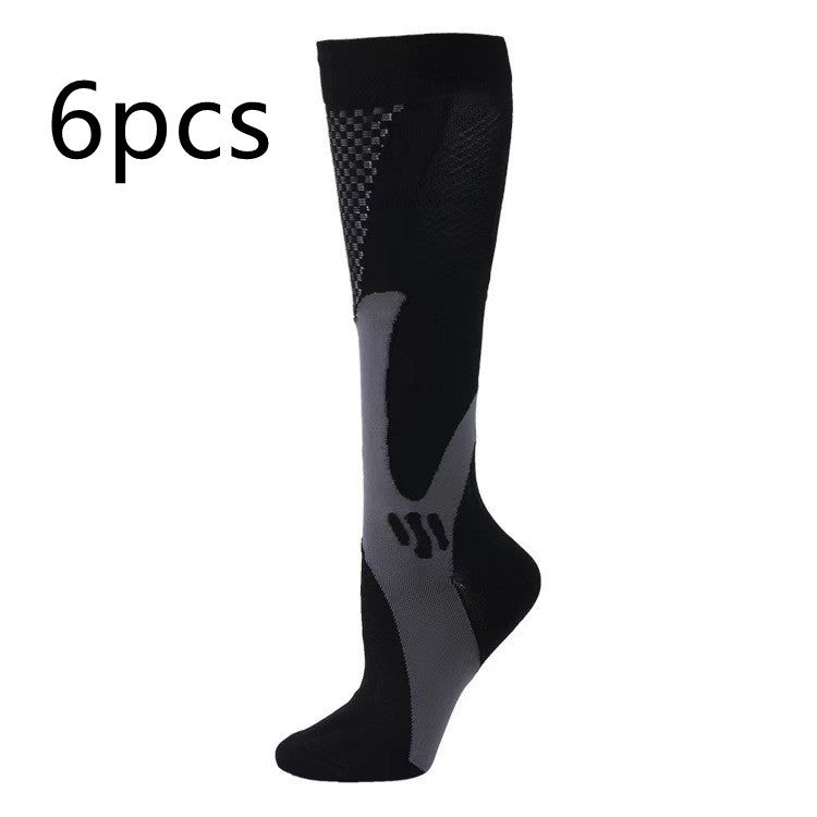 Chaussettes de compression élastiques pour le sport