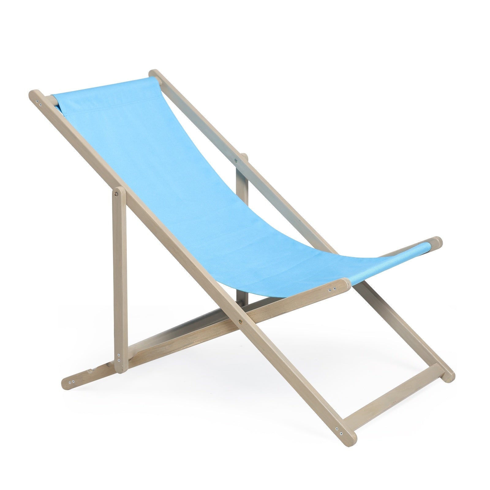 Wooden Folding Beach Sling Chairs
