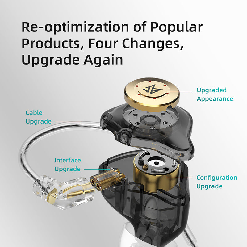 KZ EDX Pro In-Ear-Bass-Monitor-Kopfhörer