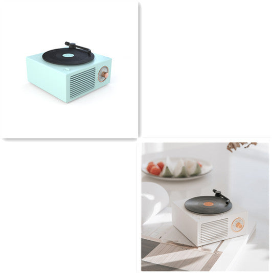Mini Retro Bluetooth Phonograph Speaker