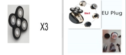 Rasoir électrique 5 en 1 pour hommes