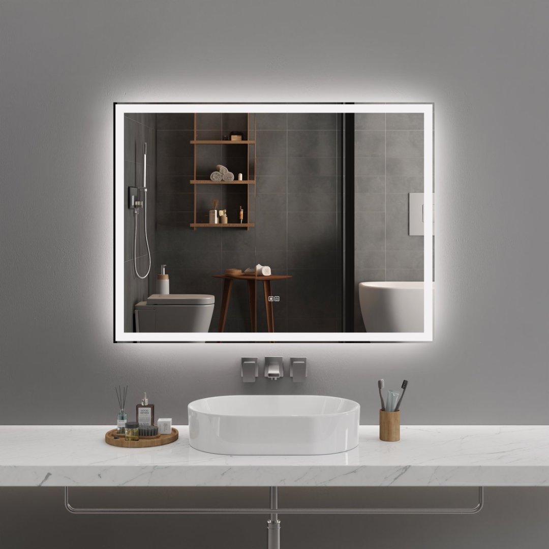 Moderner LED-Smart-Badezimmerspiegel