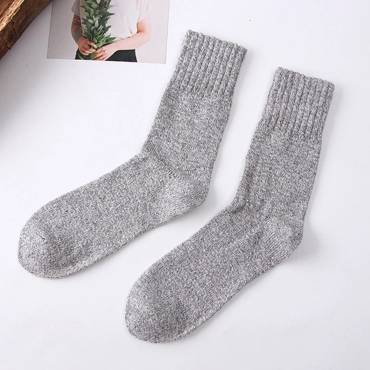 Men’s Cozy Winter Wool Socks