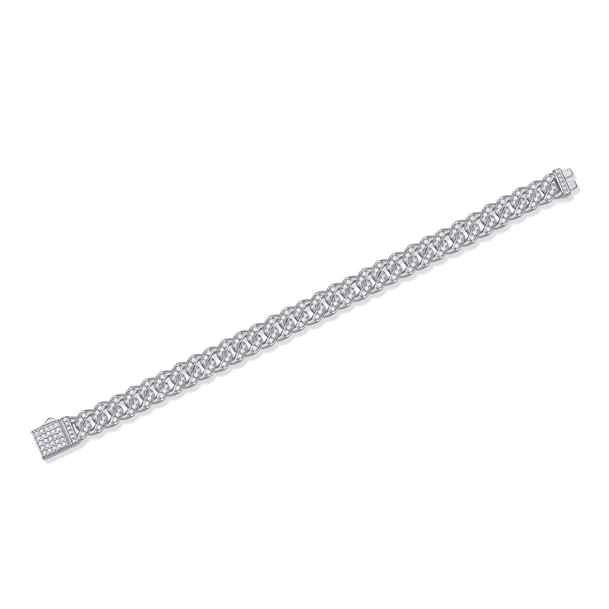 Licht des Glaubens Diamant-Silberarmband